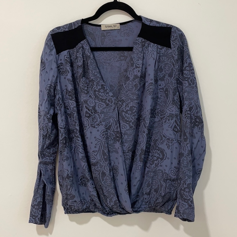 Sam & Lavi Wrap Blouse
